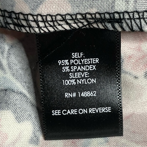 Torrid 16 floral dress with sheer sleeves orange - Picture 8 of 9